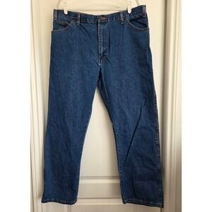 Dickies Regular Fit Straight Leg Denim Jeans Medium Blue Mens Sz‎ 40x30 Cotton